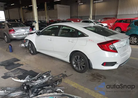 2019 Honda Civic Ex from USA, damaged, VIN JHMFC1F31KX007797